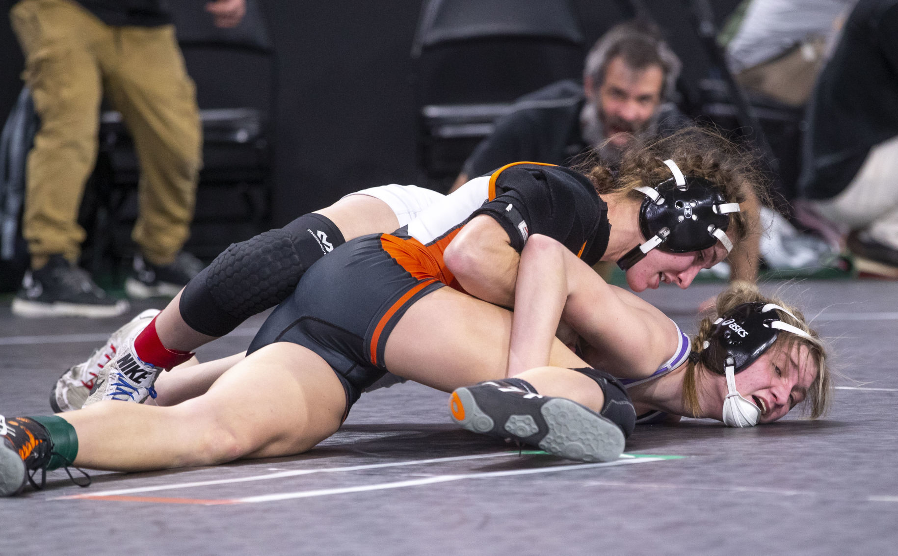 Girls State Wrestling Semi 4